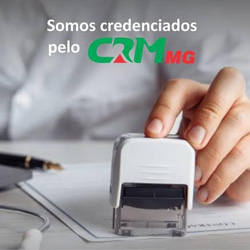 Somos credenciados pelo CRM-MG